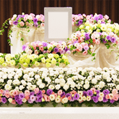 花典礼の花祭壇